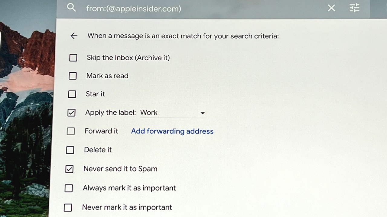 Использование фильтров Gmail может помочь вам отслеживать важные электронные письма.