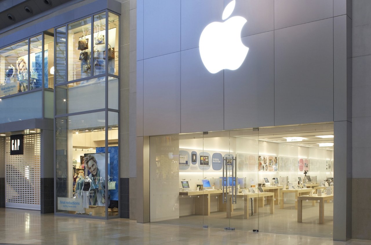 Apple's original store in Birmingham, UK