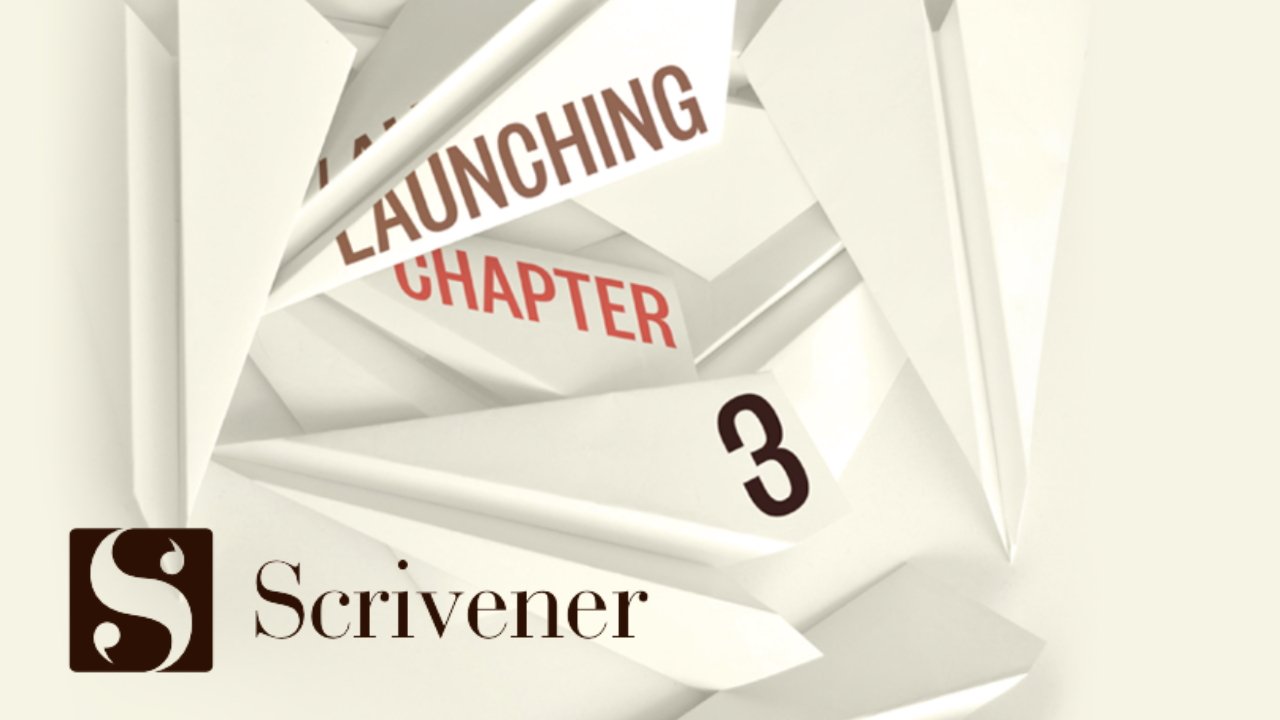 Scrivener 3 app makes writing easy.