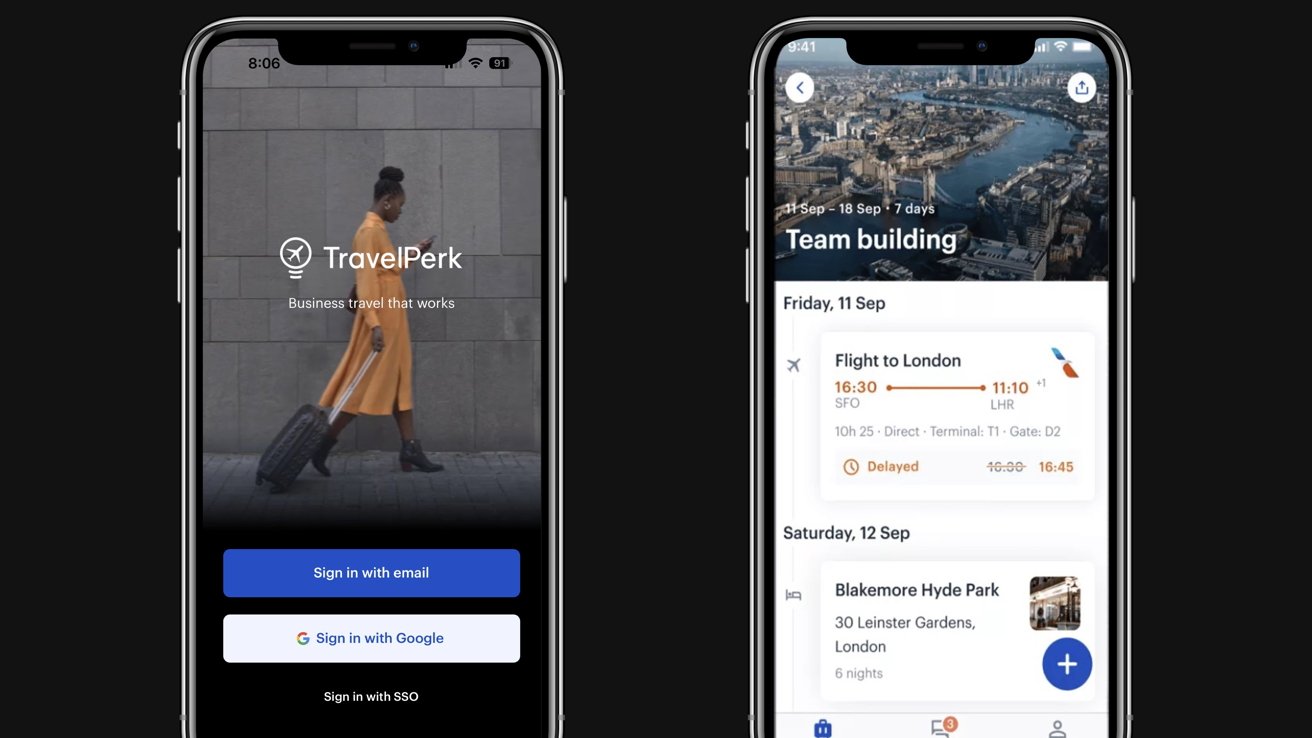TravelPerk allows the user to consolidate travel itinerary in one place