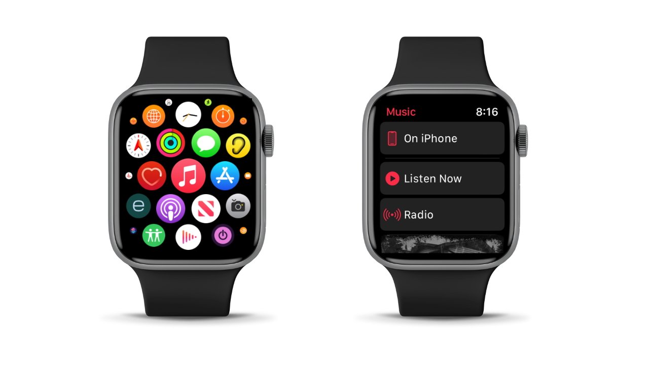 Apple Music subscribers can add music from their Apple Watch. 