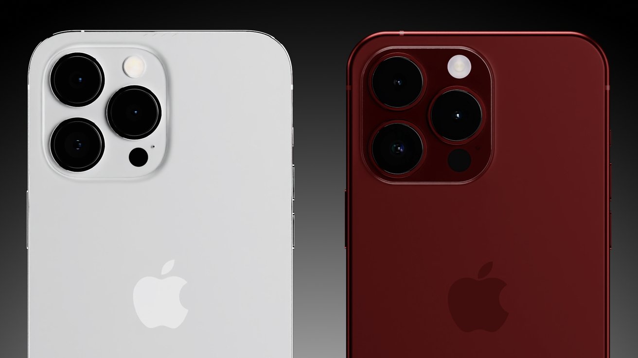The iPhone 14 Pro Max (left) could be replaced by the iPhone 15 Ultra (right)