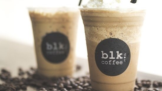 BLK dot coffee is famous for its Vietnamese iced coffee and it's not for the faint of heart: this drink is packed with 5 shots of espresso!