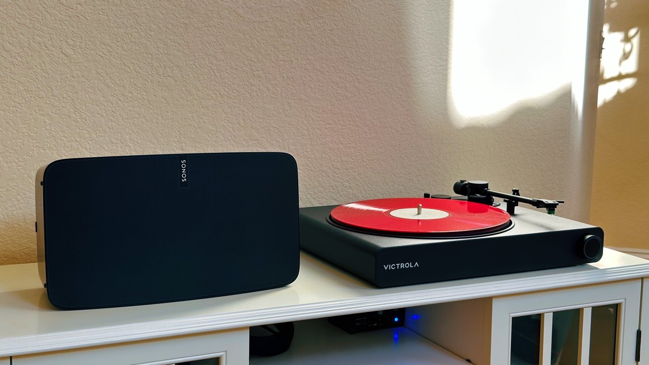 Stream vinyl records wirelessly to Sonos speakers