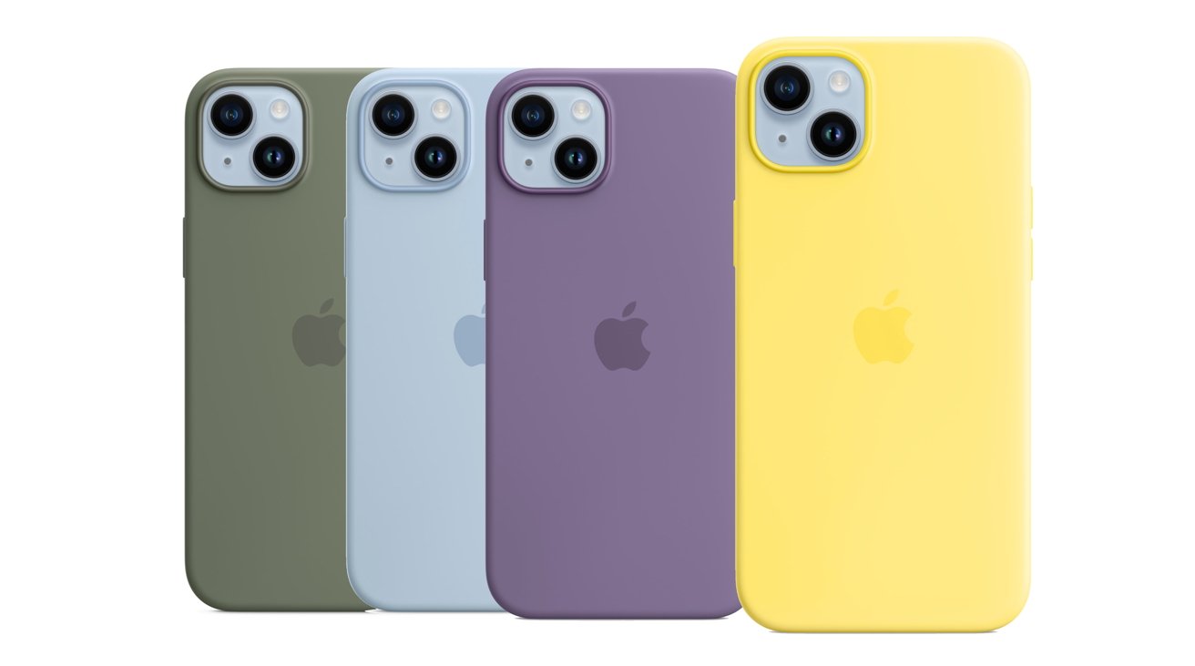 iPhone 14 Silicone Cases &#038; Apple Watch bands gain new spring colors