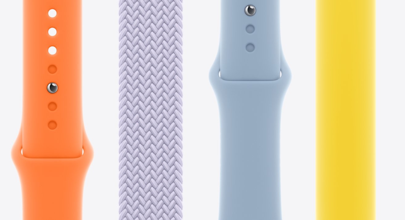 Some of the new Apple Watch band options for spring 2023