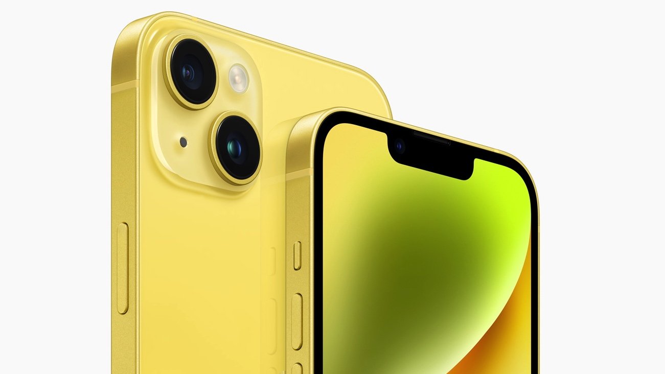 Yellow iPhone 14 now available to pre-order