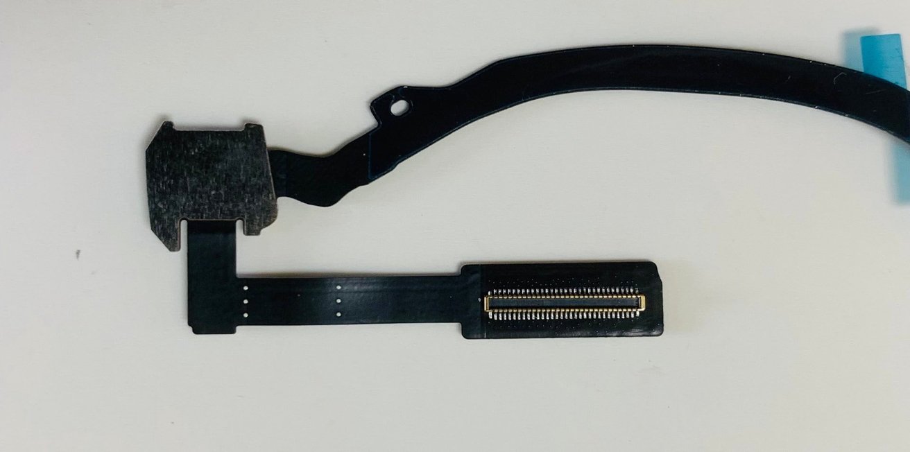Close-up of a connector.