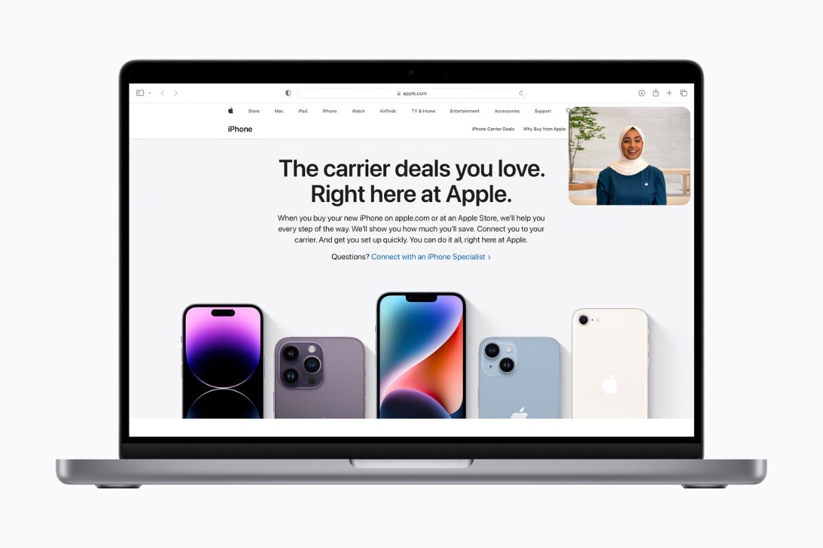 You can buy your next iPhone from Apple over a video call