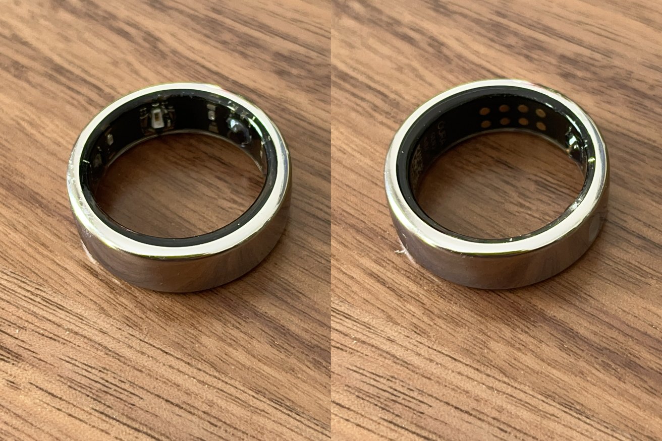 The sensors in the Oura Ring