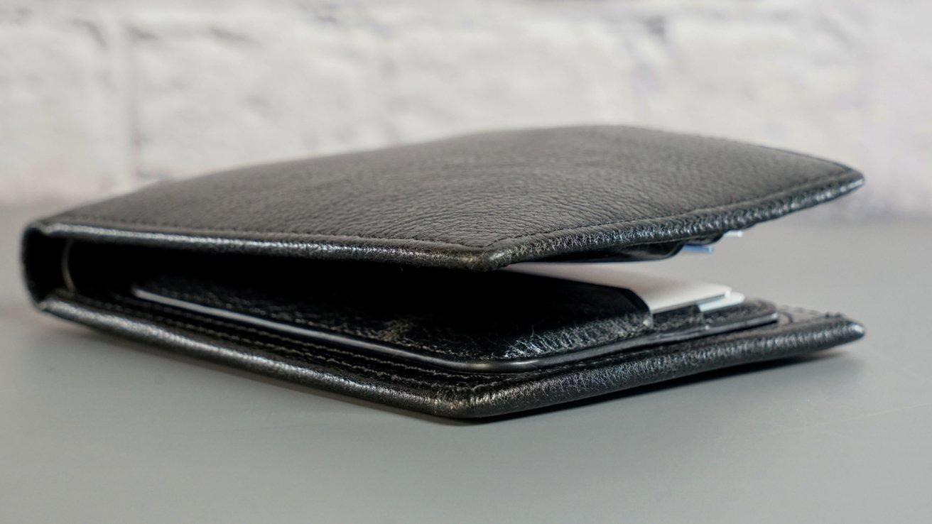 The bifold is a bit thicker with the MagSafe Wallet inside