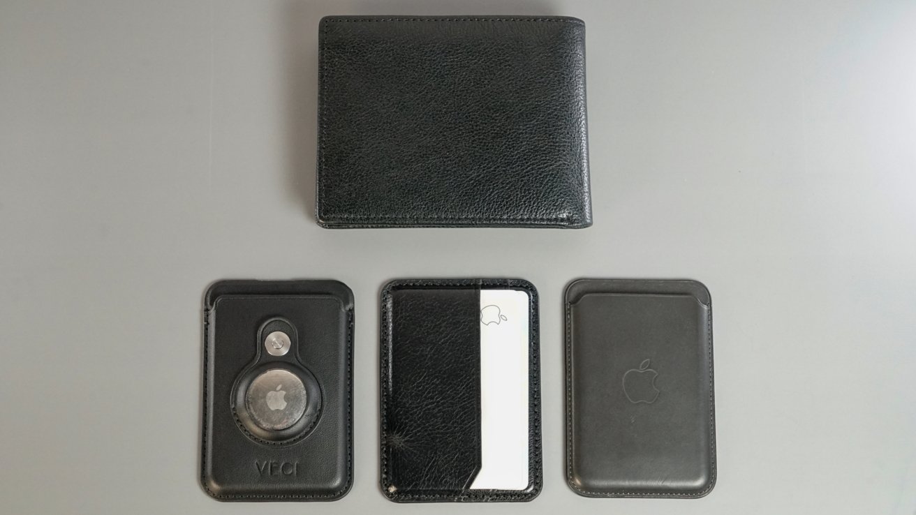 2 in 1 Bifold Wallet with Detachable MagSafe Wallet - Full-grain Leather