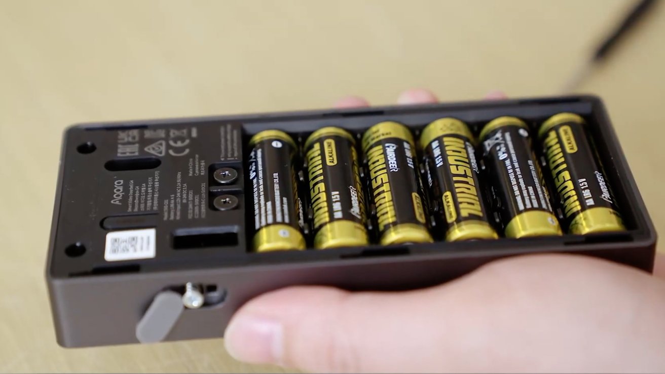 Aqara G4 batteries