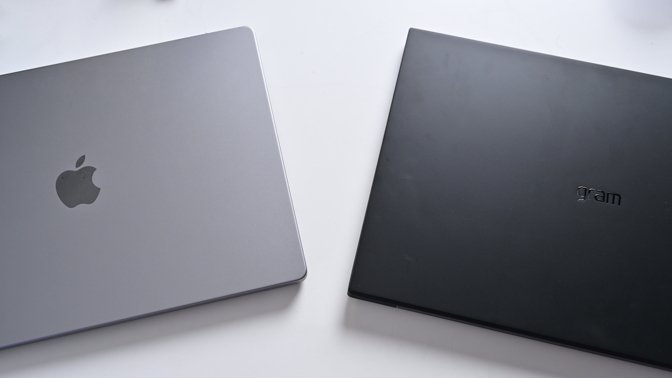 16-inch MacBook Pro vs LG Gram 17 - compared