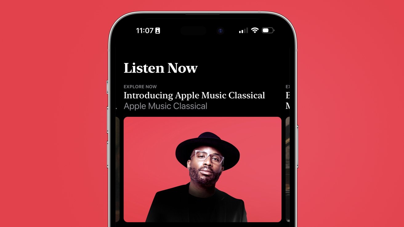 photo of Apple Music Classical waltzes onto iPhone image