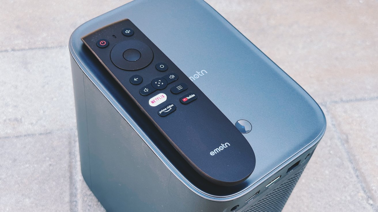 Bluetooth Projector, Emotn N1 Netflix Officially-Licensed Smart Projector,  Native 1080P Movie Projector with 5G Wi-Fi and Bluetooth 5.0, Autofocus