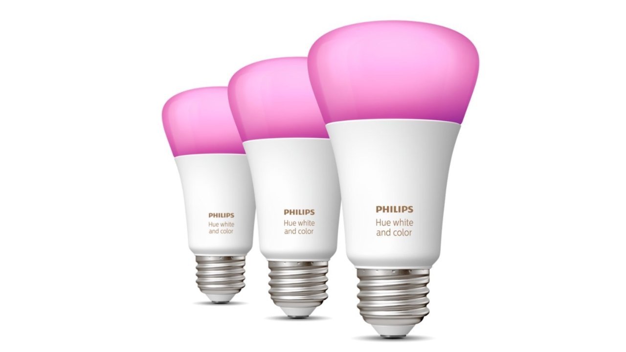Philips Hue smart lightbulbs