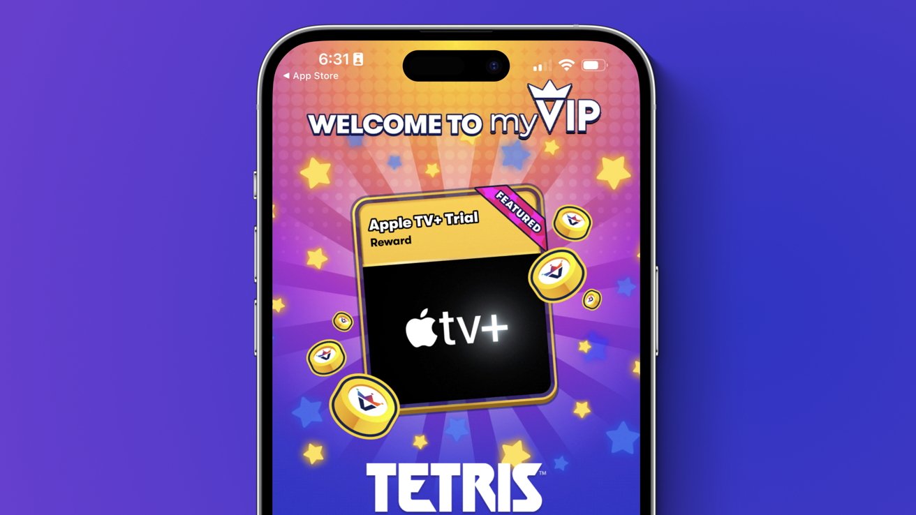 Unlock 1 month of Apple TV+ by playing 'Tetris'