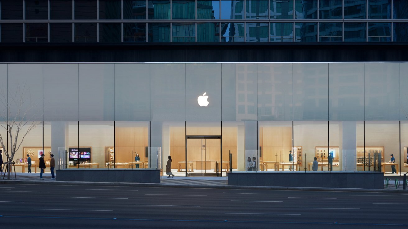 photo of Apple Gangnam launching with K-pop Pop-Up Studio experience image