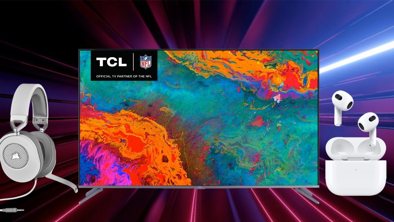 Get a TCL 65-inch 4K TV for $398 | Corsair HS65 Headset, AirPods 3 on sale for March 31