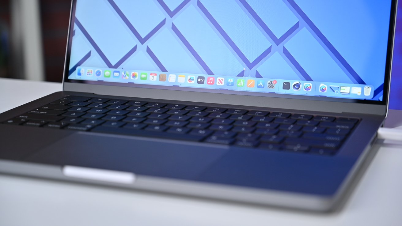 Keyboard on the 2023 14-inch MacBook Pro