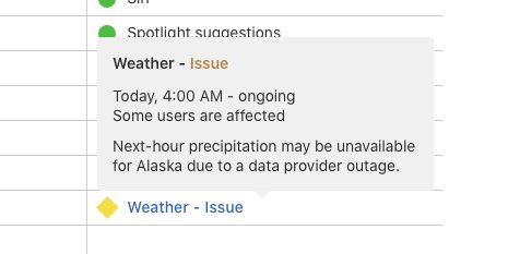 Apple claims the issue is solely affecting Alaska, but it's been seen across the world