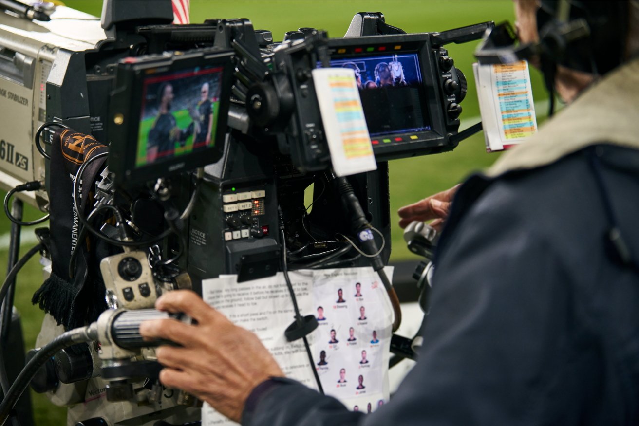 Cameras on the pitch for the MLS Season Pass broadcasts