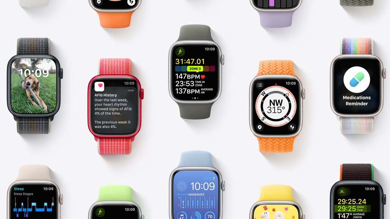watchOS 9 added new fitness options and watch faces