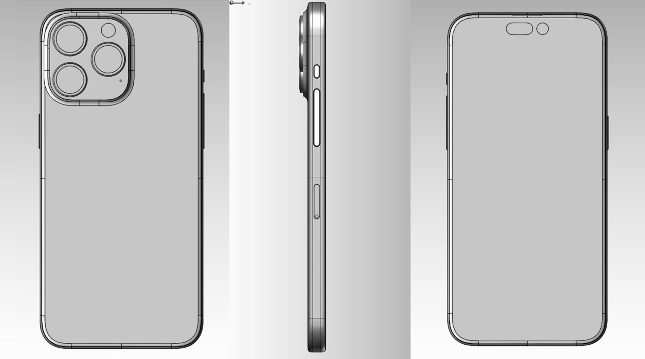 Das neue iPhone 15 Pro Max zeigt einen größeren Kamerabuckel