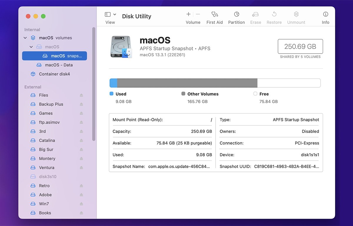 How to use Disk Utility Volumes formatting partitions