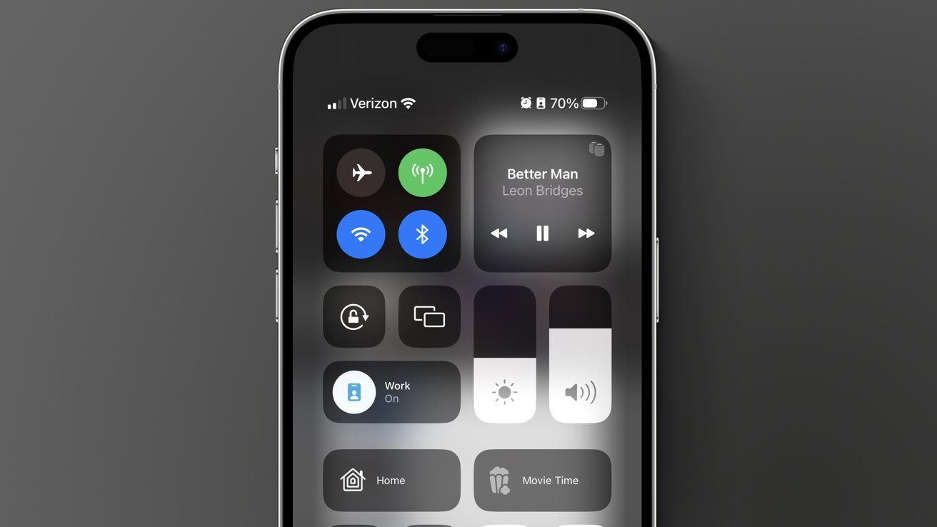 A Control Center redesign has also been predicted before