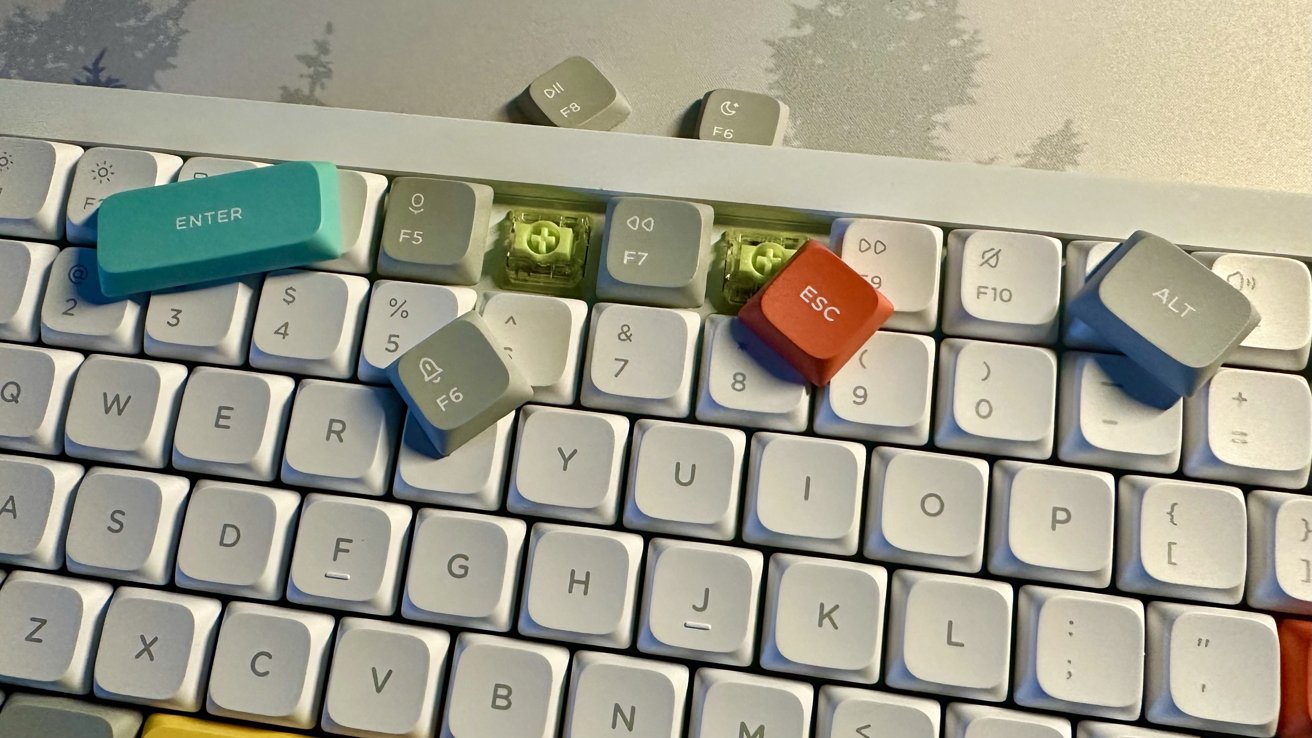 Removable keycaps offered