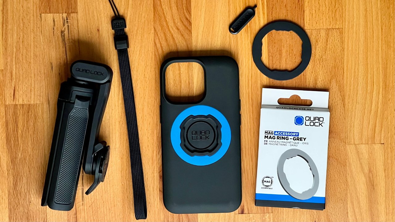 Quad Lock MAG Case with tripod selfie stick review: iPhone photos and  videos on the go - General Discussion Discussions on AppleInsider Forums