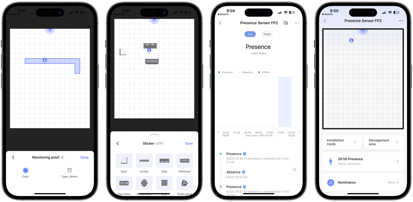 Occupancy Sensing with the Aqara FP2 Presence Sensor