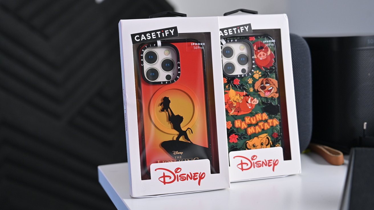 Two of Casetify's new The Lion King designs