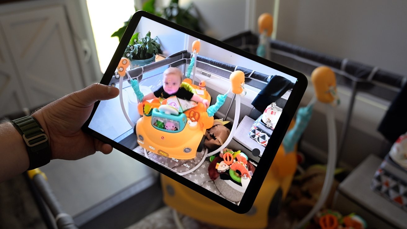 Photographing a baby with OnePlus Pad