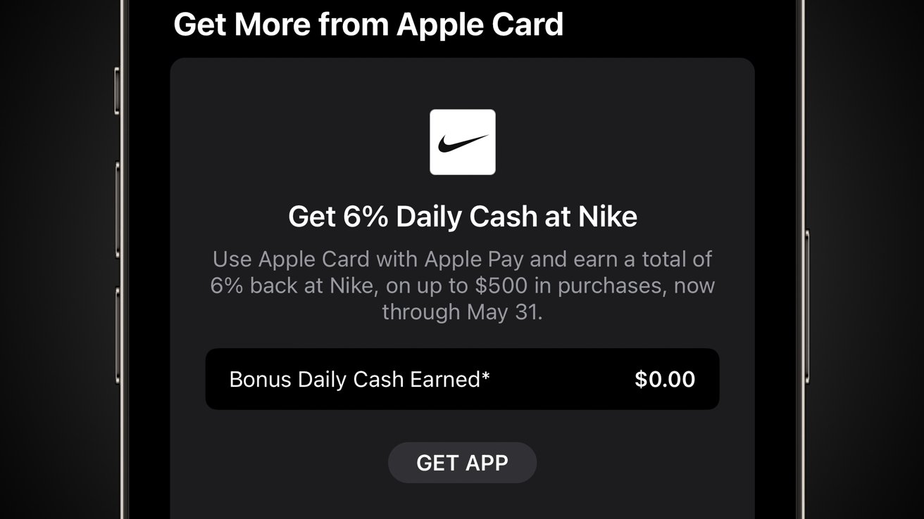 Apple and Nike partner for limited 6% Daily Cash deal with Apple Card