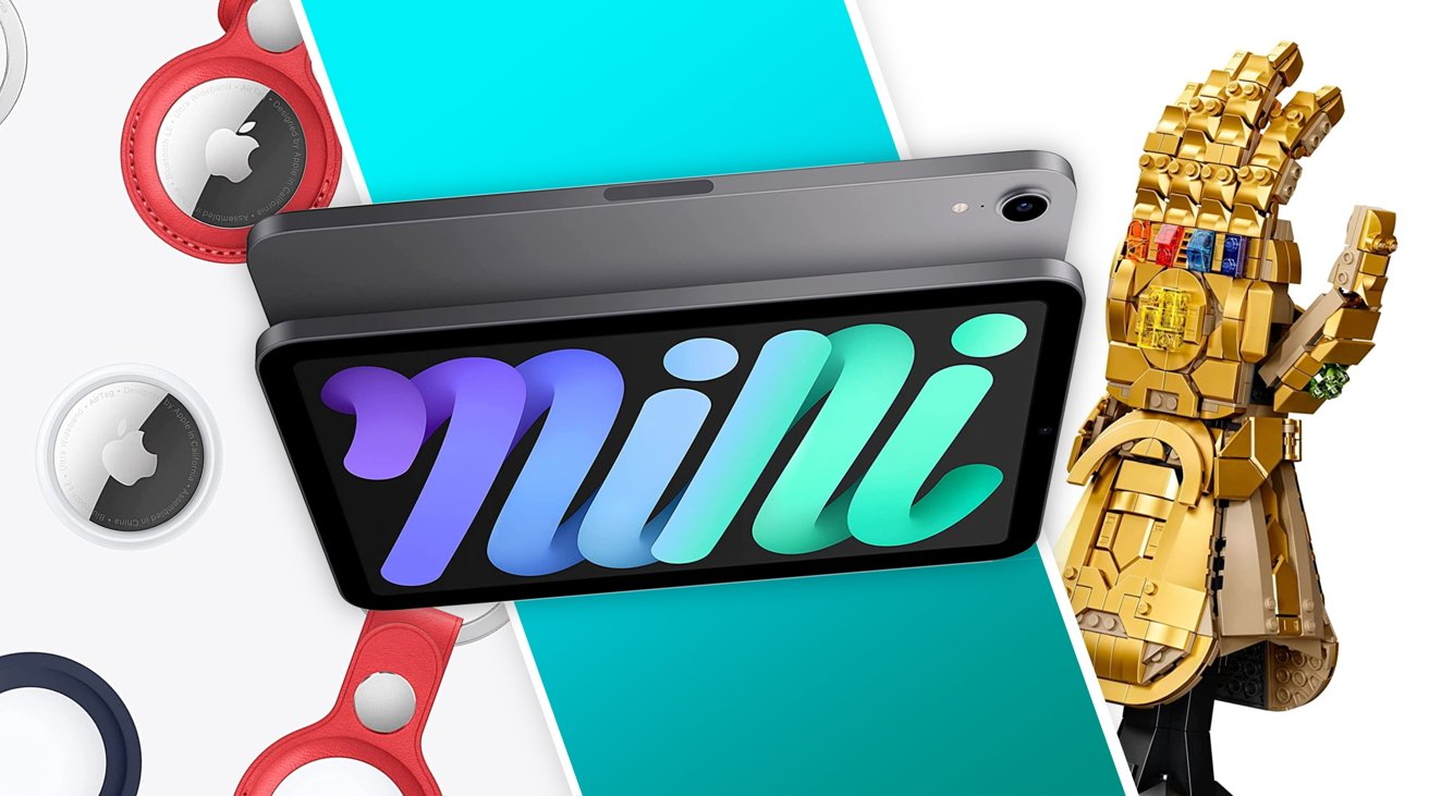 Save on the iPad mini, AirTag, and Lego. 