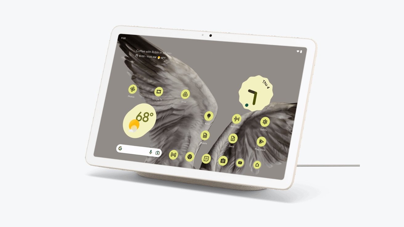 Google returns to tablet market with Google Pixel Tablet &#038; docking stand