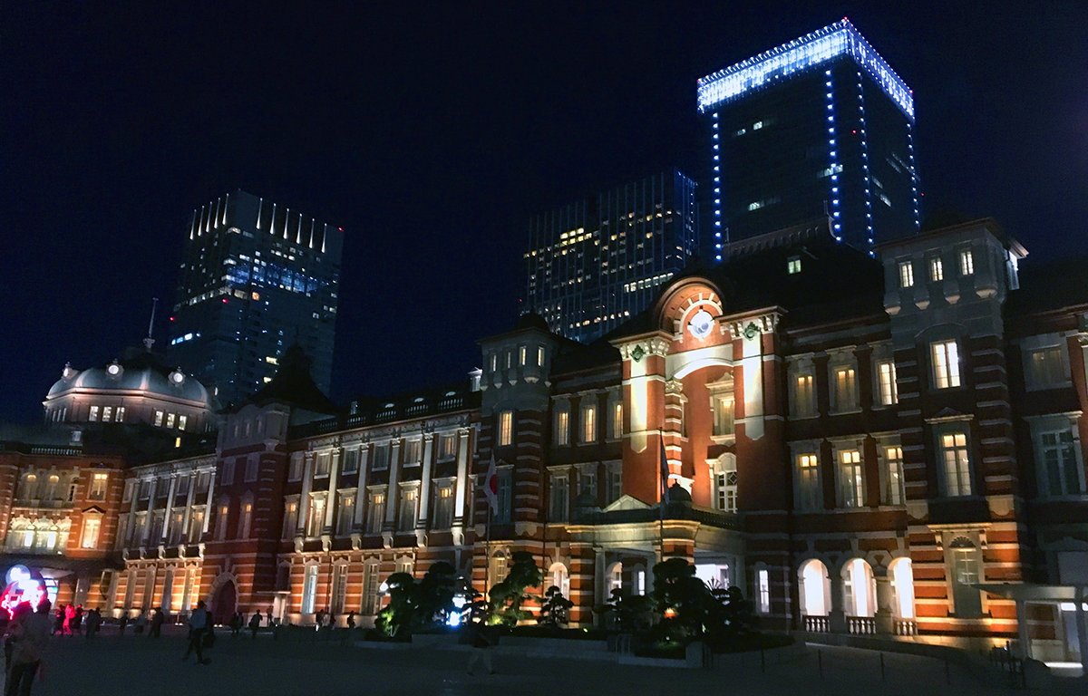 Tokyo Station - home of BeBot.