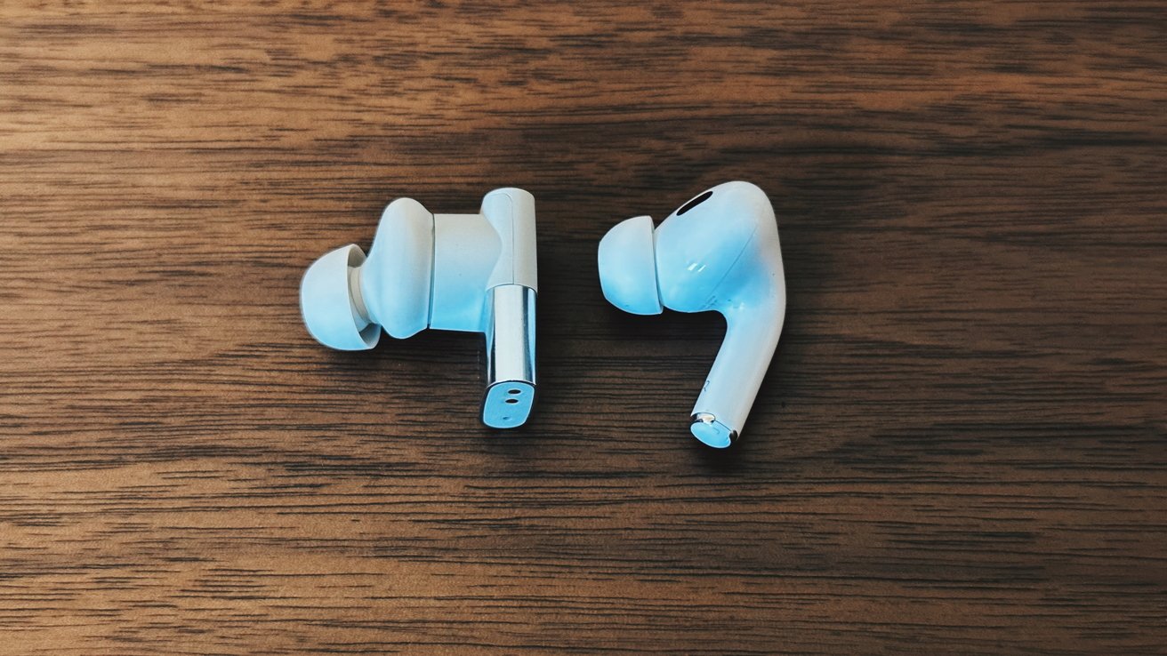 Between 3ANC (left) compared to AirPods Pro 2 (right)