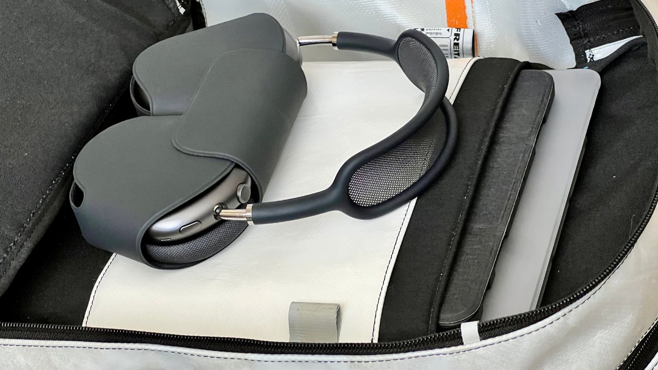 The Hazzard backpack has a sleeve to fit a MacBook and iPad together