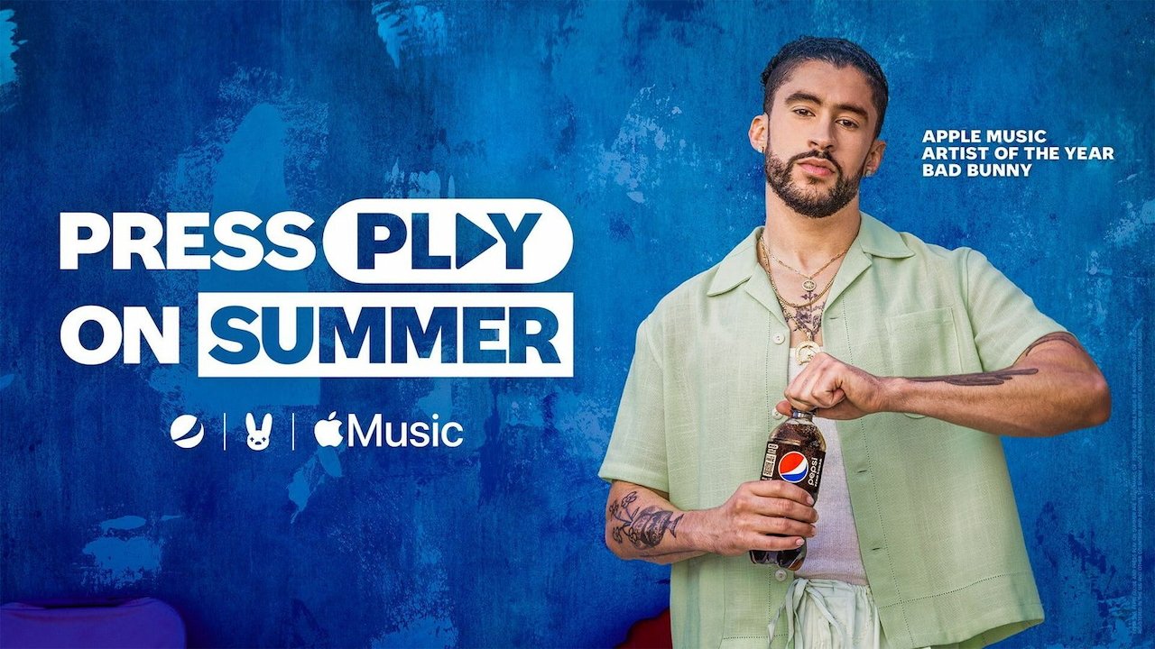 Pepsi and Apple Music promotional blitz