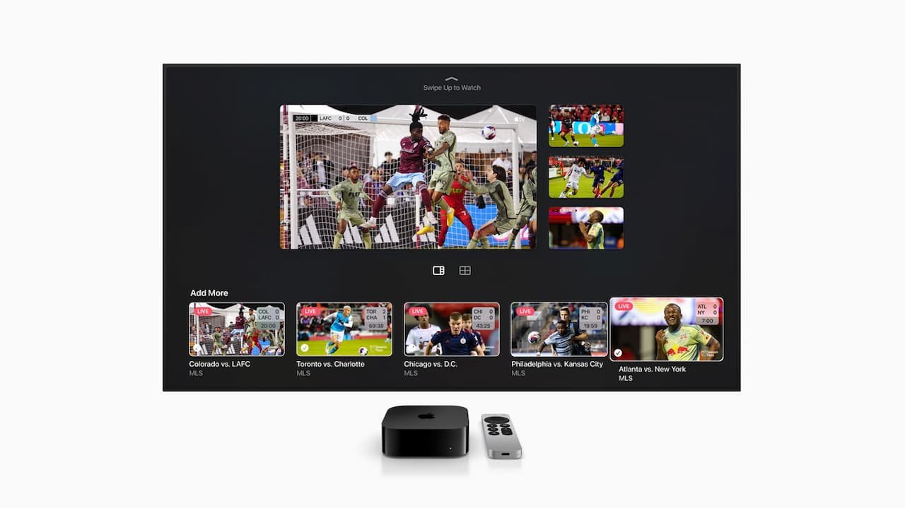 Apple TV+ launches multiview for &#8216;Friday Night Baseball&#8217; and MLS Season Pass