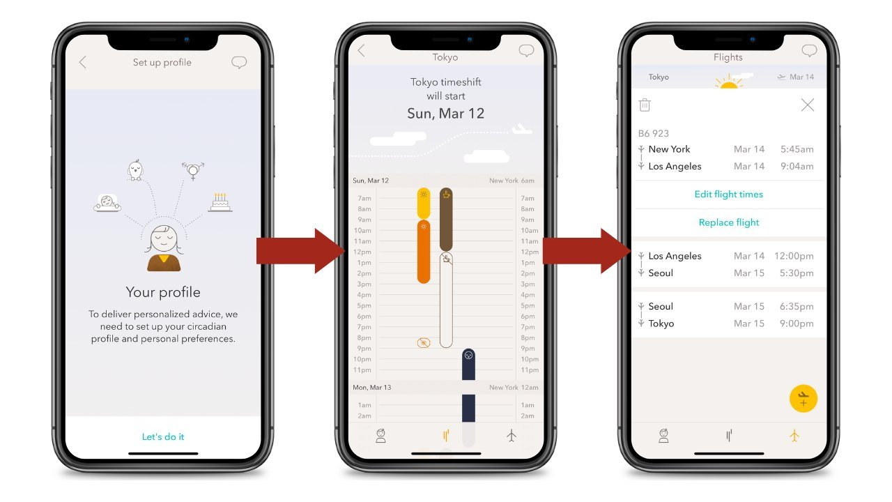 The Timeshifter app can help you combat jet lag