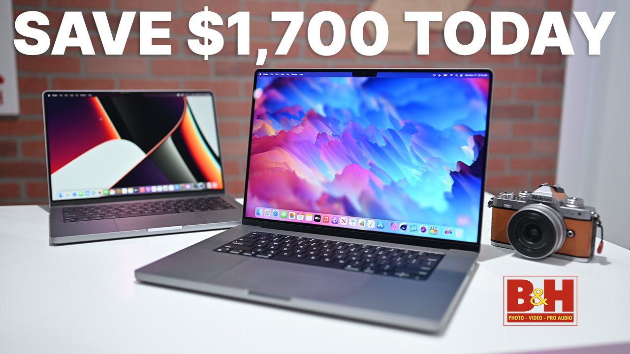 Apple MacBook Pro M1 Max 64GB, 1TB SSD $200 Off