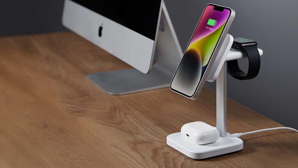 HaloLock 3-in-1 Watch Wireless Charging Set