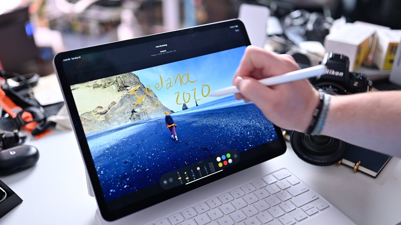 Apple Pencil with Final Cut Pro for iPad