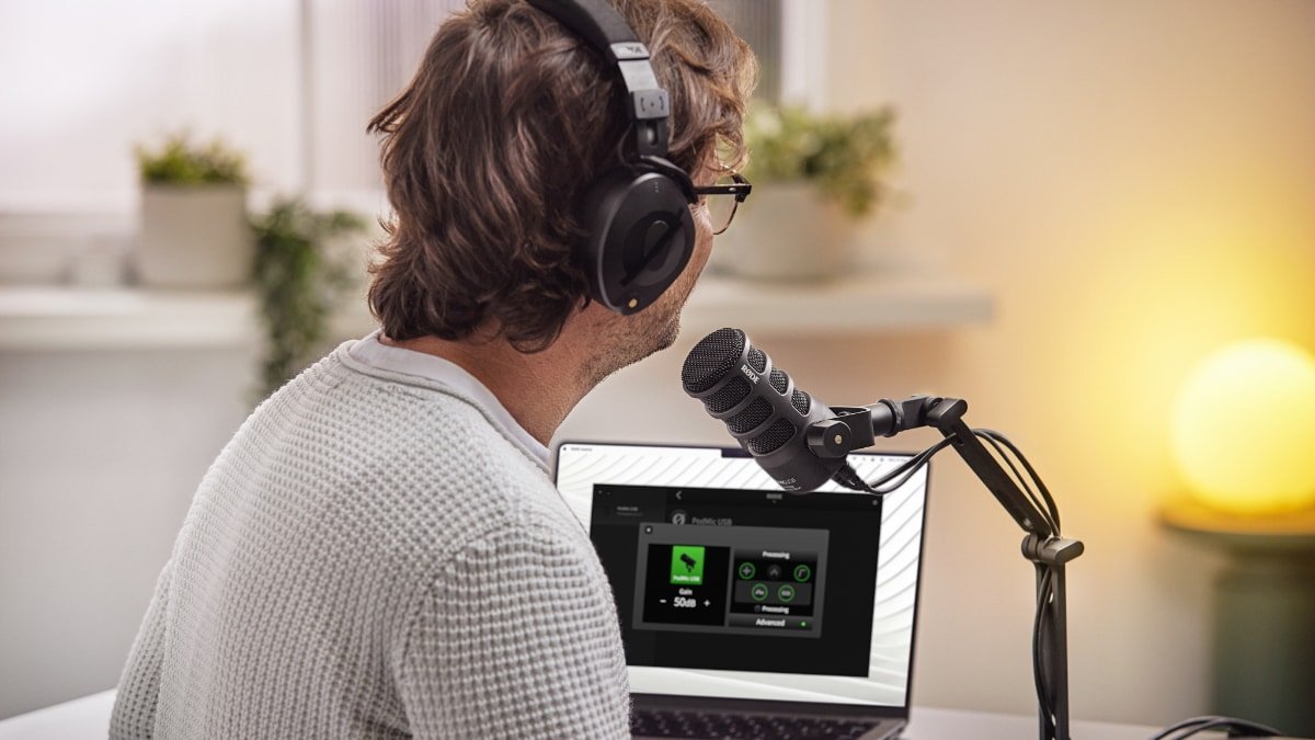 RØDE PodMic USB microphone has a broadcast quality