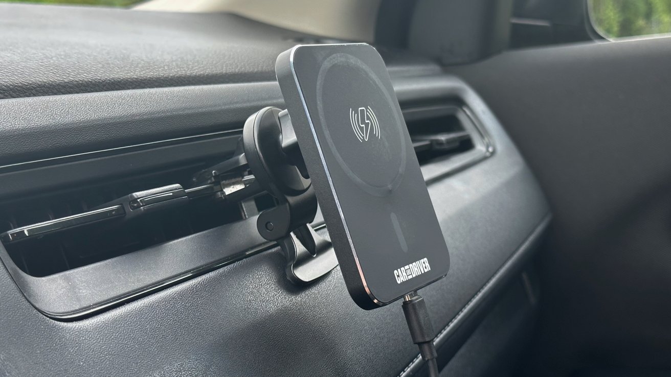 Vent placement wasn't ideal for a magnetic iPhone mount
